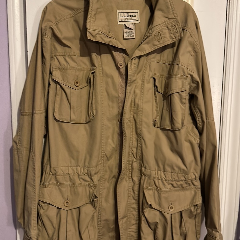 L.L. Bean Men’s/Unisex Utility Jacket EUC